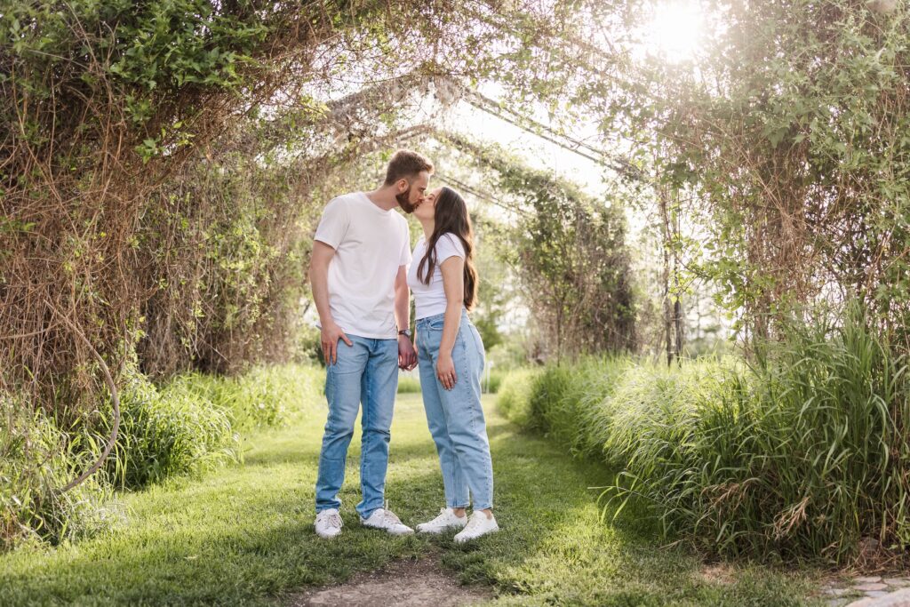 Coutts Centre engagement photos with couple by Brittany Anne Photography