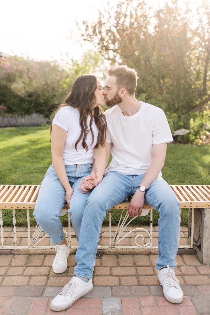 Coutts Centre engagement photos with couple by Brittany Anne Photography