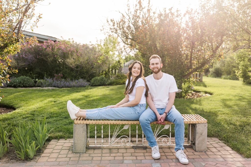 Coutts Centre engagement photos with couple by Brittany Anne Photography