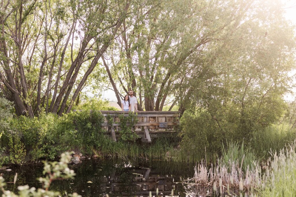 Coutts Centre engagement photos with couple by Brittany Anne Photography