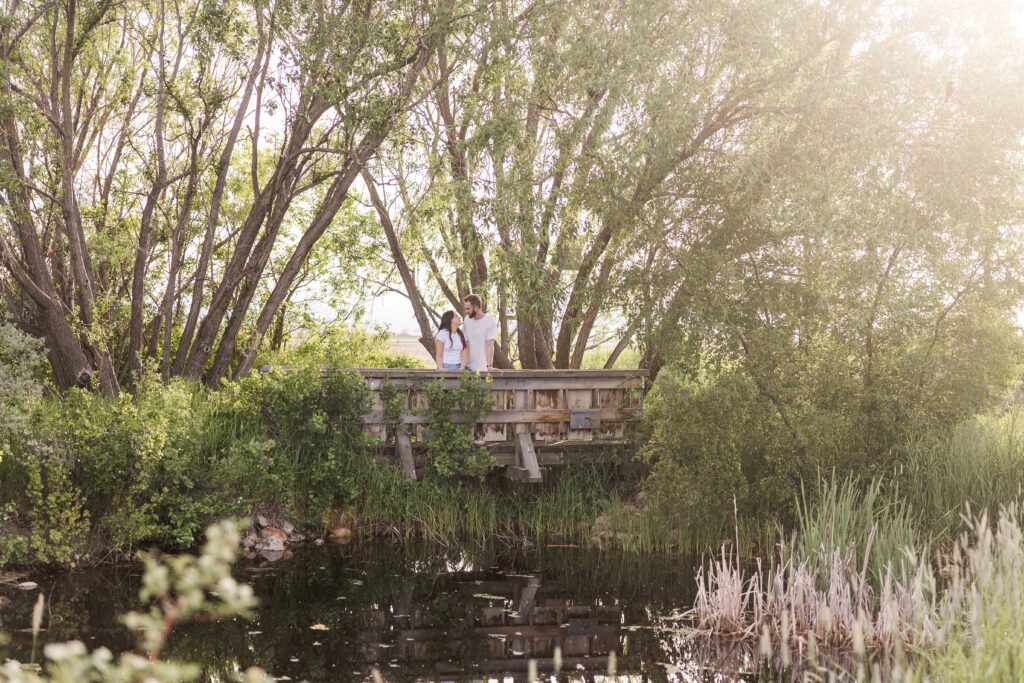 Coutts Centre engagement photos with couple by Brittany Anne Photography