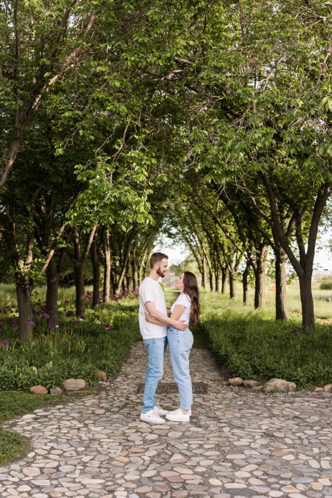 Coutts Centre engagement photos with couple by Brittany Anne Photography