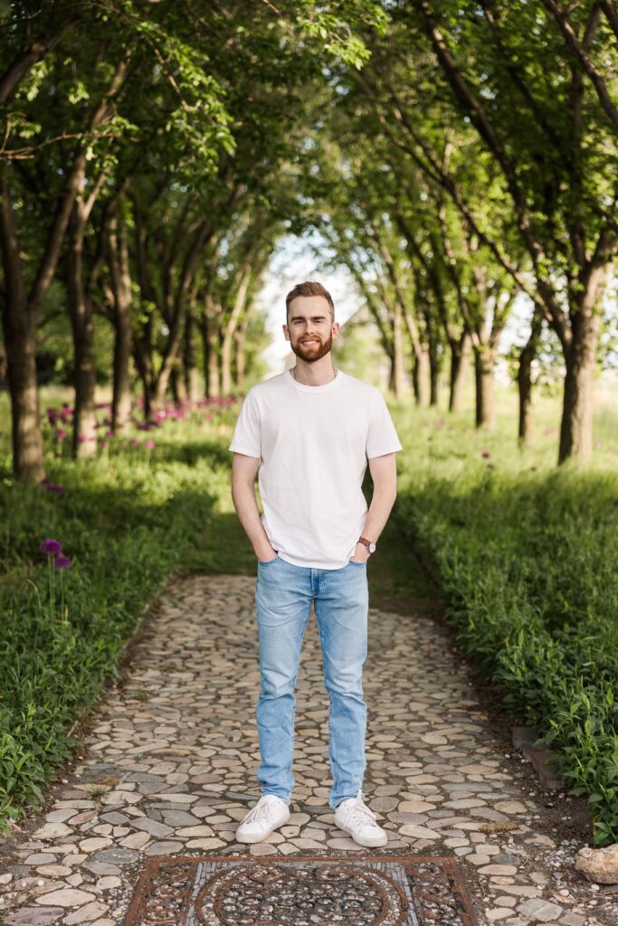 Coutts Centre engagement photos with couple by Brittany Anne Photography