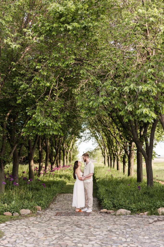 Coutts Centre engagement photos with couple by Brittany Anne Photography