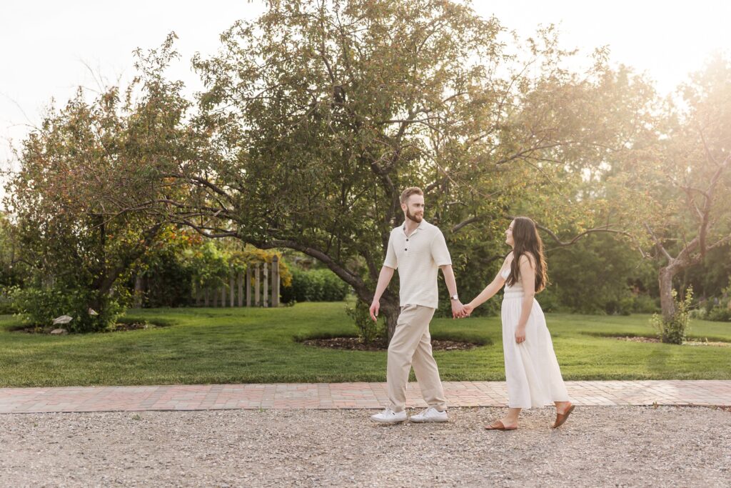 Coutts Centre engagement photos with couple by Brittany Anne Photography