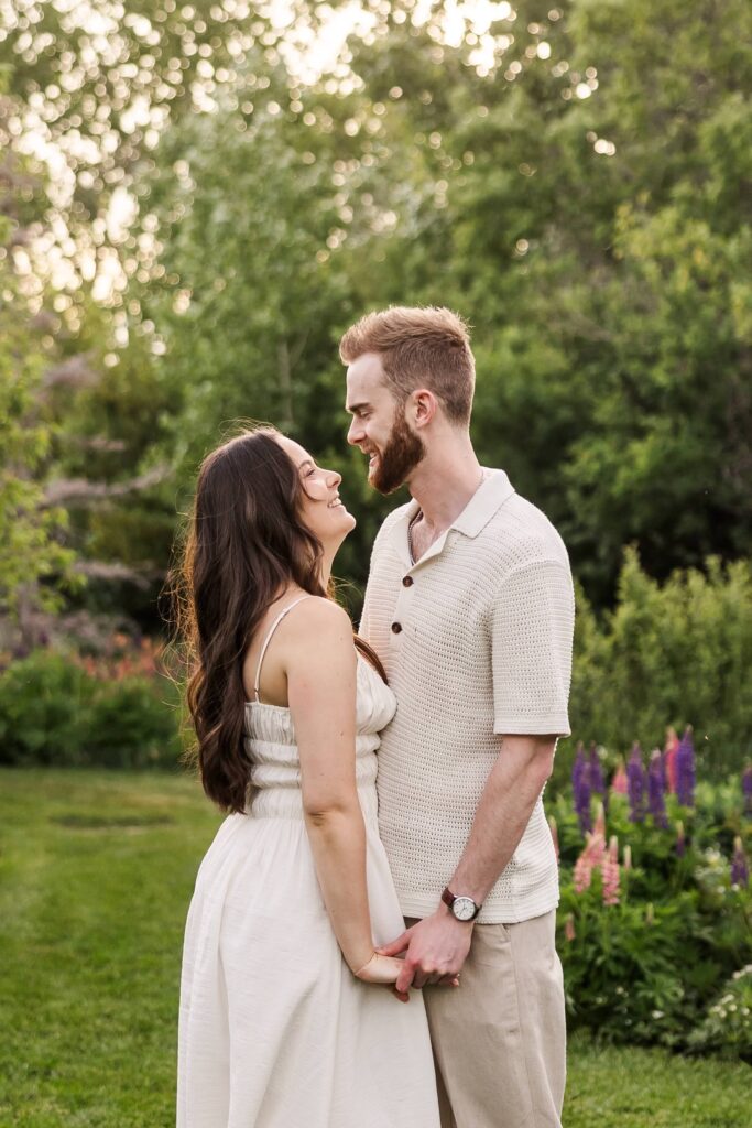 Coutts Centre engagement photos with couple by Brittany Anne Photography