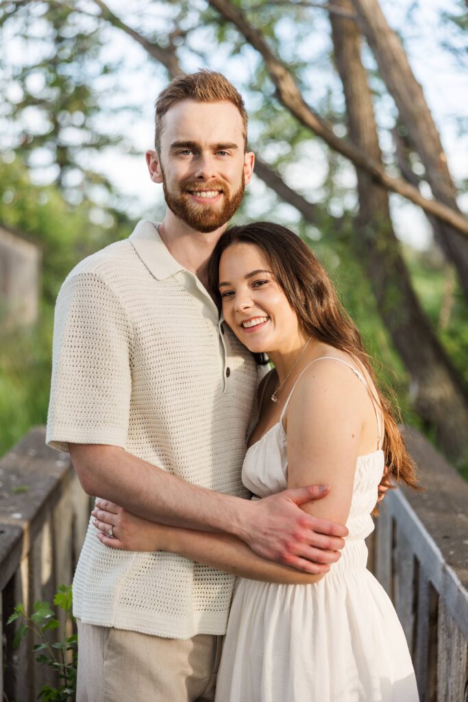 Coutts Centre engagement photos with couple by Brittany Anne Photography