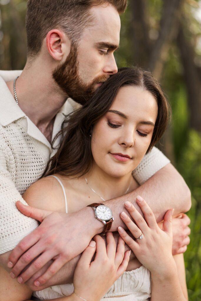 Coutts Centre engagement photos with couple by Brittany Anne Photography